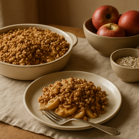 Apfel-Crumble